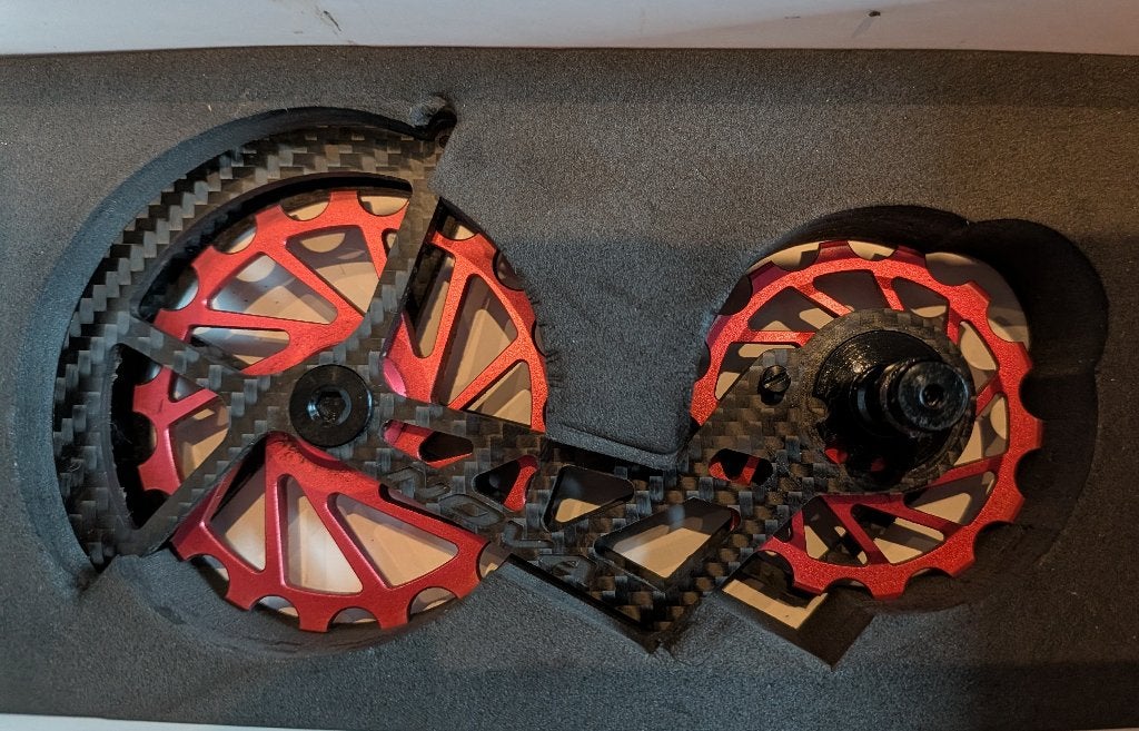 Nova Ride carbon derailleurkooi Shimano Ultegra/Dura-Ace 12S, Overige merken, Ophalen of Verzenden, Zo goed als nieuw, Derailleur of Ketting