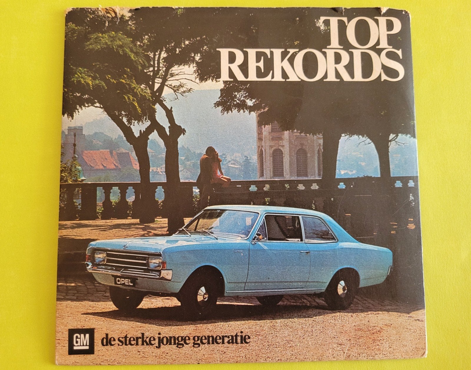 Promo Flexi-single Opel , reclame  1966., Ophalen, Zo goed als nieuw, Overige formaten, Levenslied of Smartlap