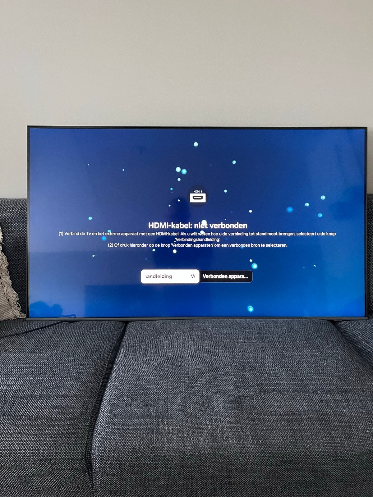 Samsung OLED 4K 55 inch Smart TV met beugel en afstandsbedie