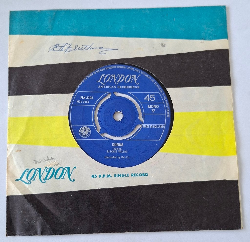 Ritchie Valens - Donna, Cd's en Dvd's, Vinyl Singles, Gebruikt, Pop, Ophalen of Verzenden