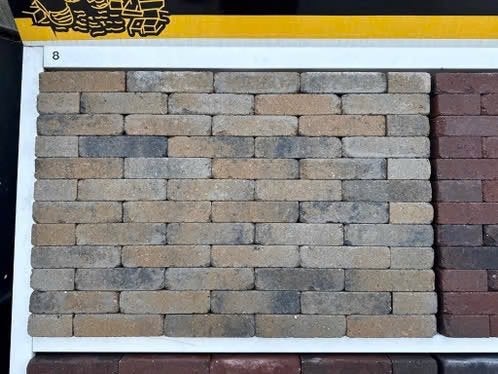 Stonique trommel waalformaat 7cm musselkalk, Klinkers, Nieuw, Ophalen of Verzenden, 10 m² of meer