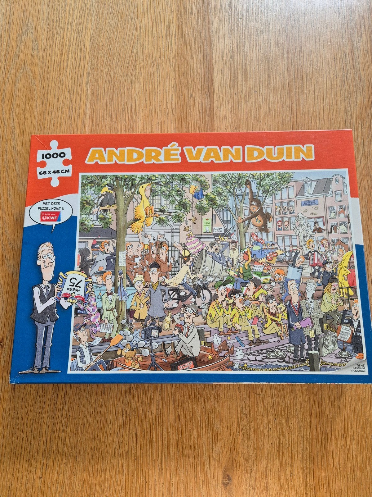 Andre van Duin puzzel, Hobby en Vrije tijd, Ophalen of Verzenden, 500 t/m 1500 stukjes, Zo goed als nieuw