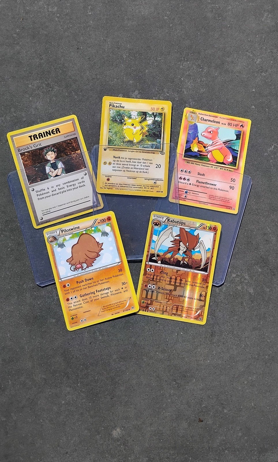 Pokémon kaarten, Ophalen of Verzenden, Gebruikt, Meerdere kaarten
