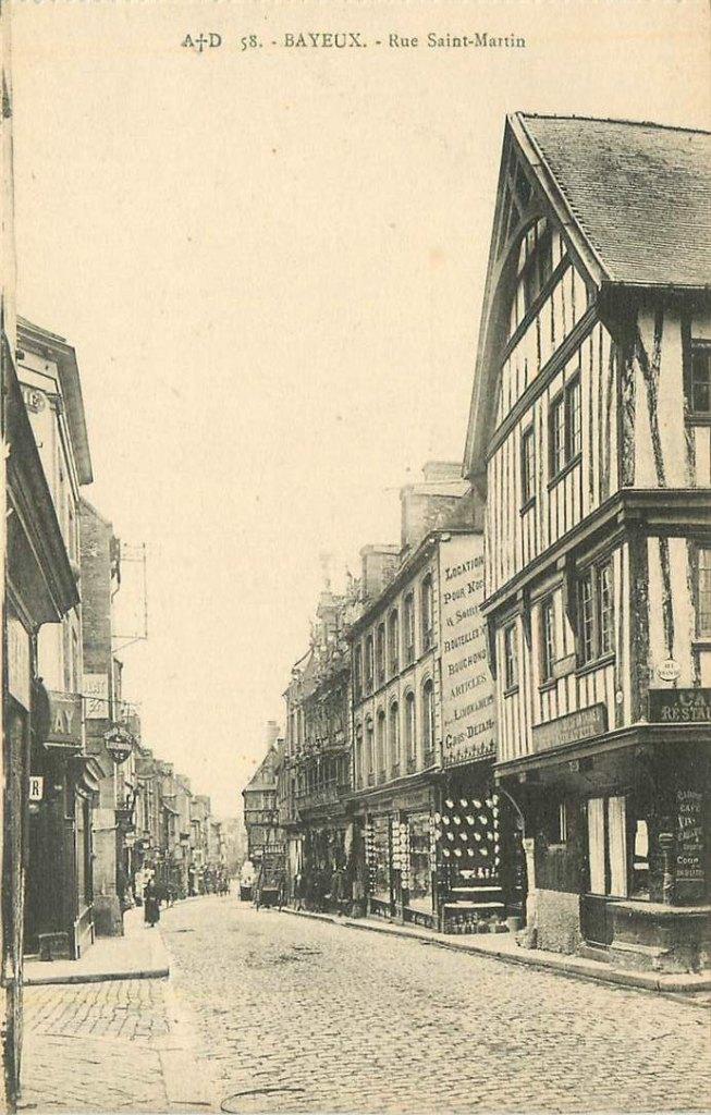381-476-023 Bayeux Rue Saint-Malo, Verzenden, Voor 1920, Frankrijk
