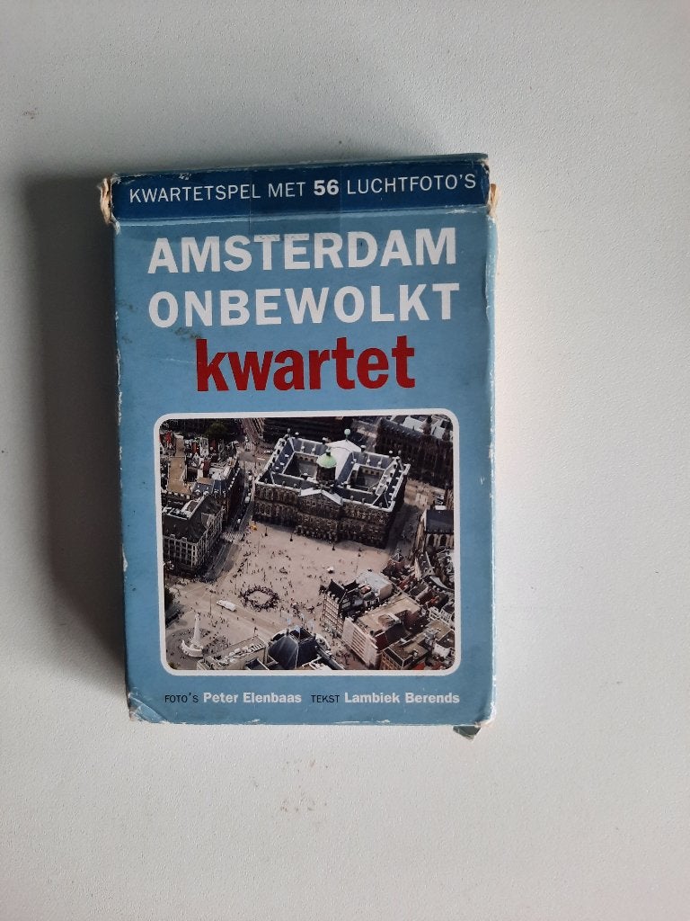 Amsterdam onbewolkt kwartet, kaarten nieuw, Ophalen of Verzenden, Kwartet(ten)