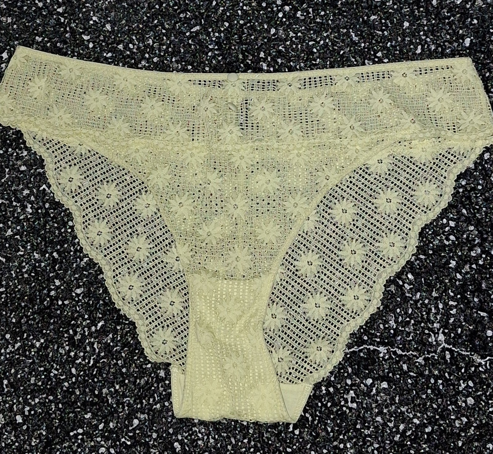 Nieuwe gele doorzichtige slip van Kiabi maat L/XL, Kiabi, Verzenden, Geel, Slip