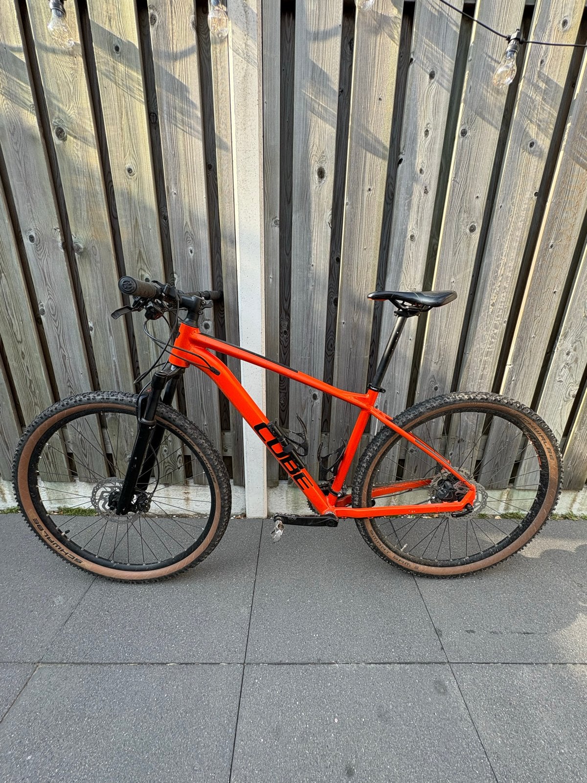 Cube Mountainbike - Oranje - Frame L - 29 inch wielen, 57 cm of meer, Hardtail, Heren, Zo goed als nieuw