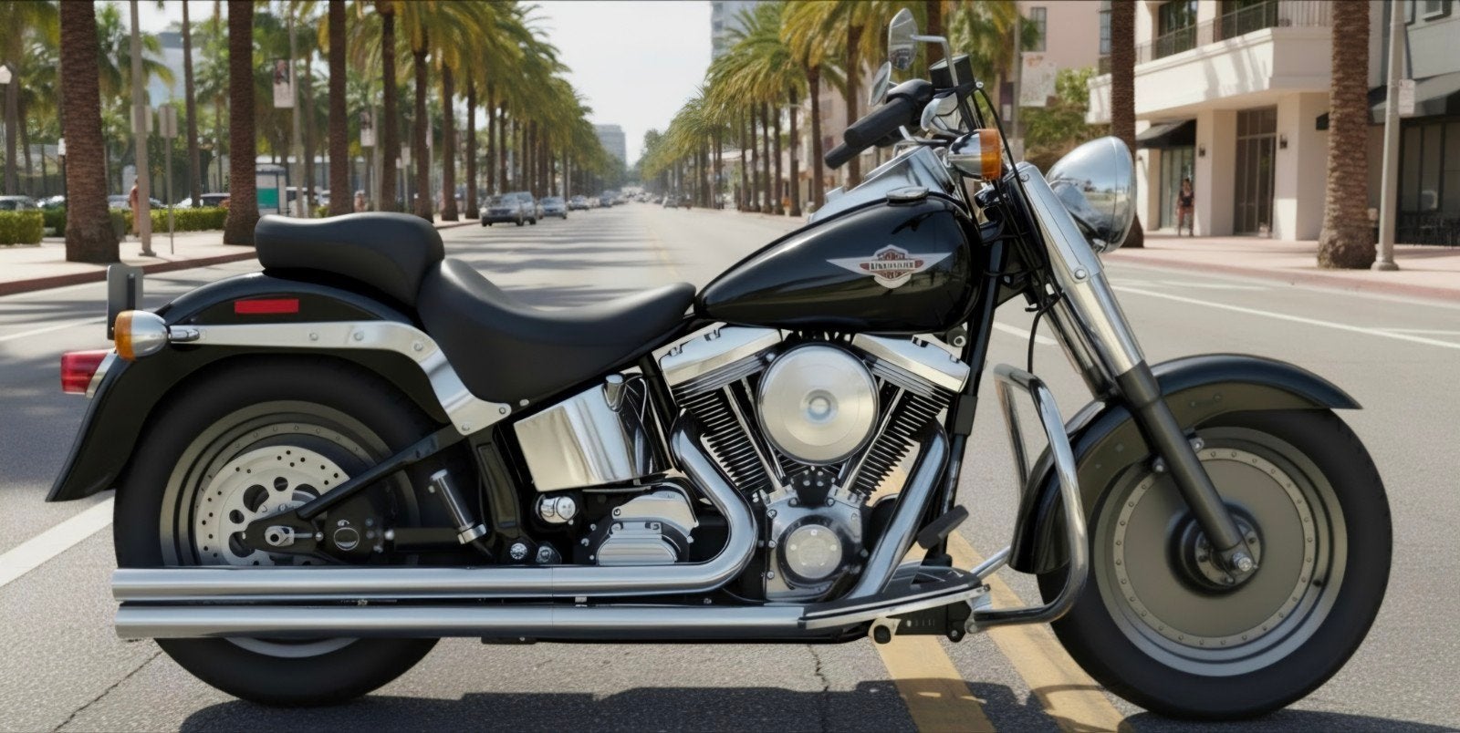 Gezocht Harley Davidson Fatboy 1340 evo 1999 NL motor, Ophalen, Nieuw