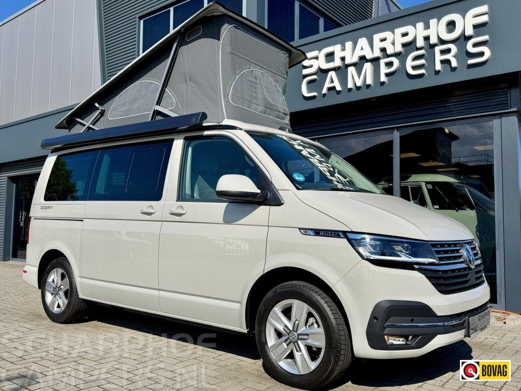 VW T6.1 California Ocean 6.1 150 DSG | 2024, Caravans en Kamperen, Automaat, Buscamper of Camperbus, Volkswagen, Bedrijf