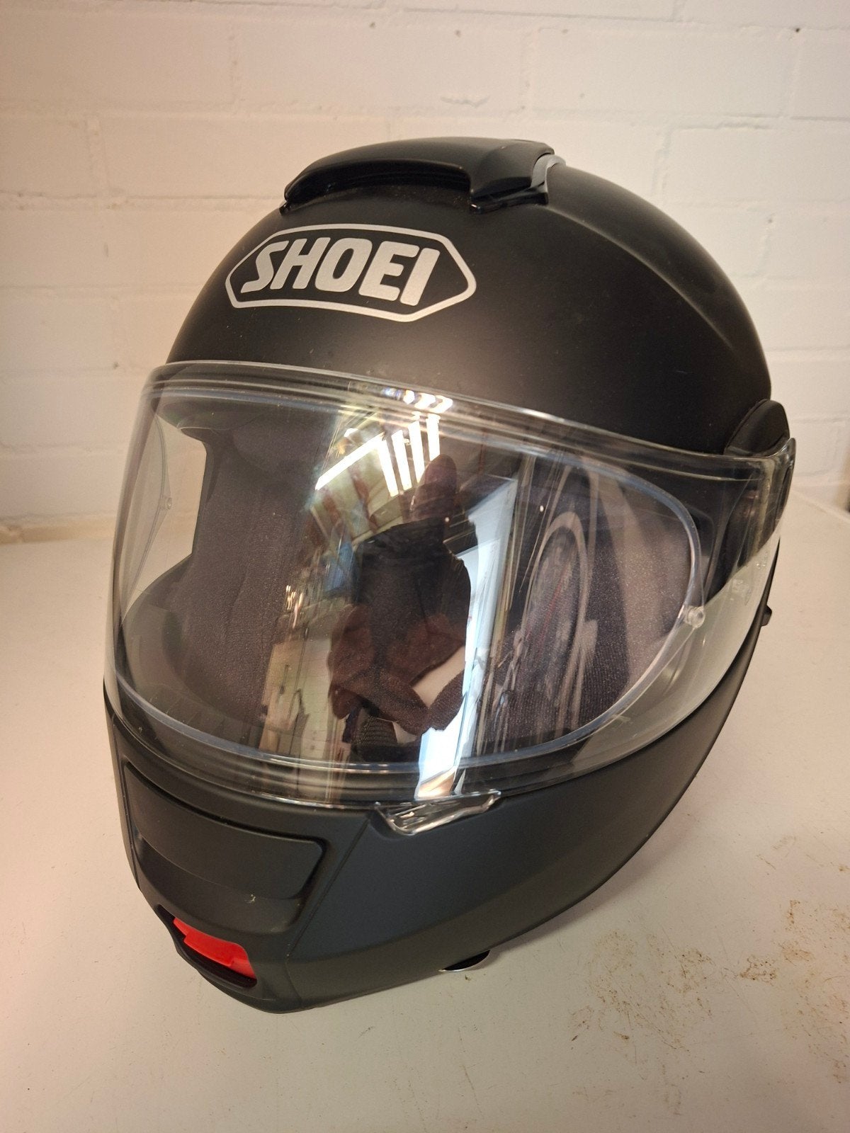 Shoei Neotec Systeemhelm Mat Zwart, Ophalen, Systeemhelm, Heren, Shoei