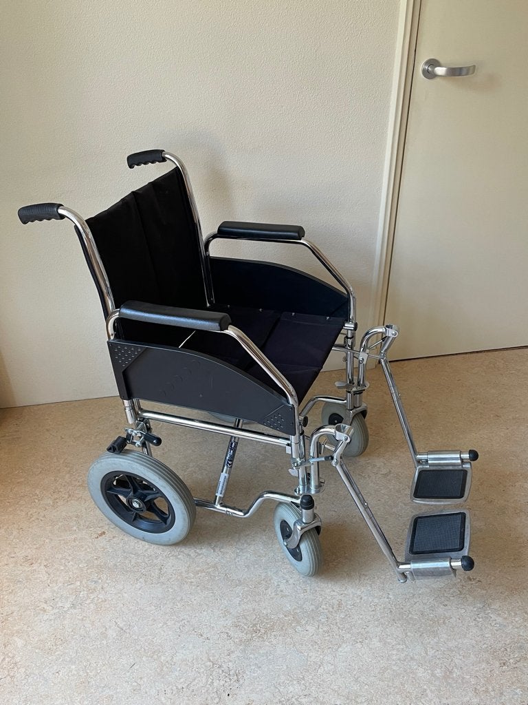 Duw Rolstoel inklapbaar, Diversen, Rolstoelen, Ophalen, Inklapbaar, Zo goed als nieuw, Duwrolstoel