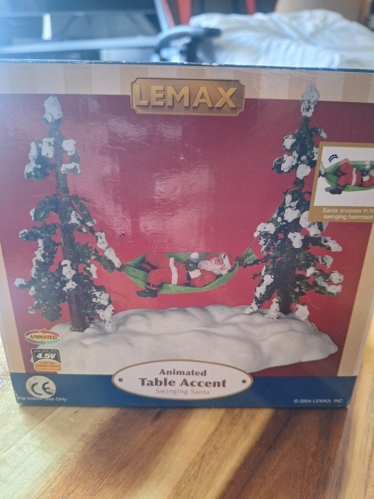 Lemax swinging Santa, Diversen, Kerst, Ophalen of Verzenden, Zo goed als nieuw