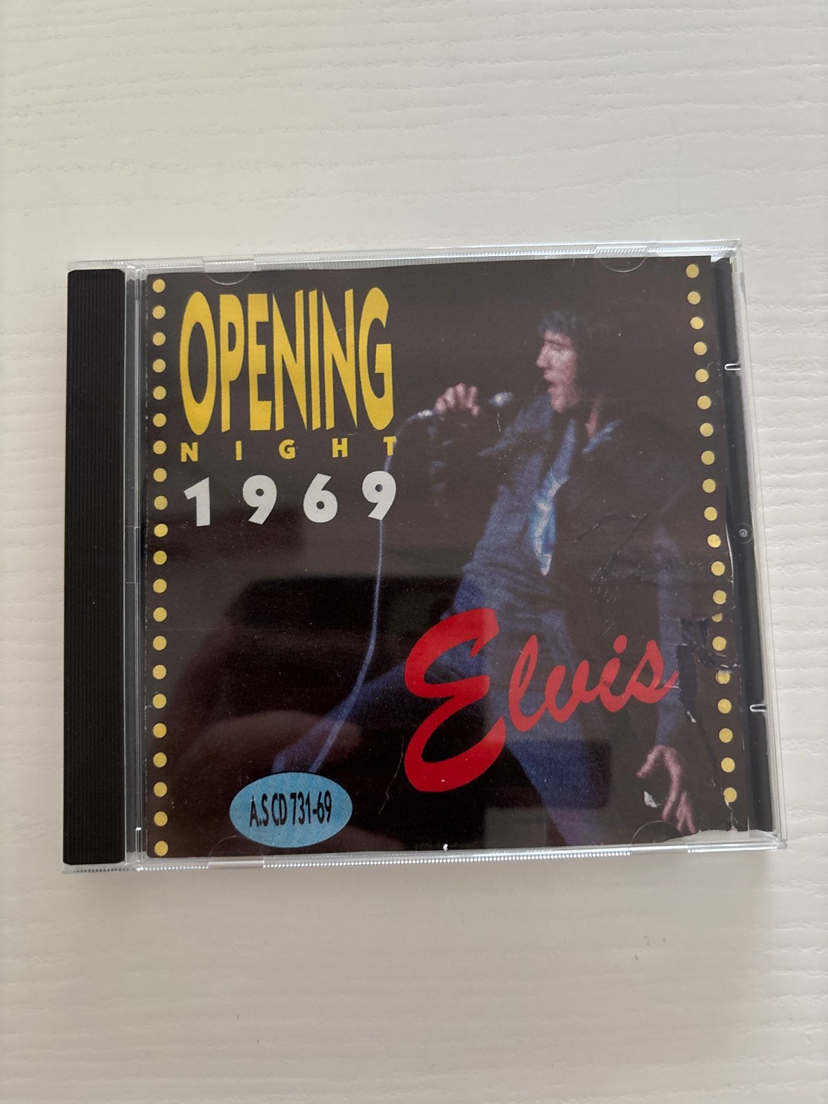 Elvis Presley - Opening Night 1969 (Bootleg CD), Ophalen of Verzenden, Gebruikt, Cd of Plaat