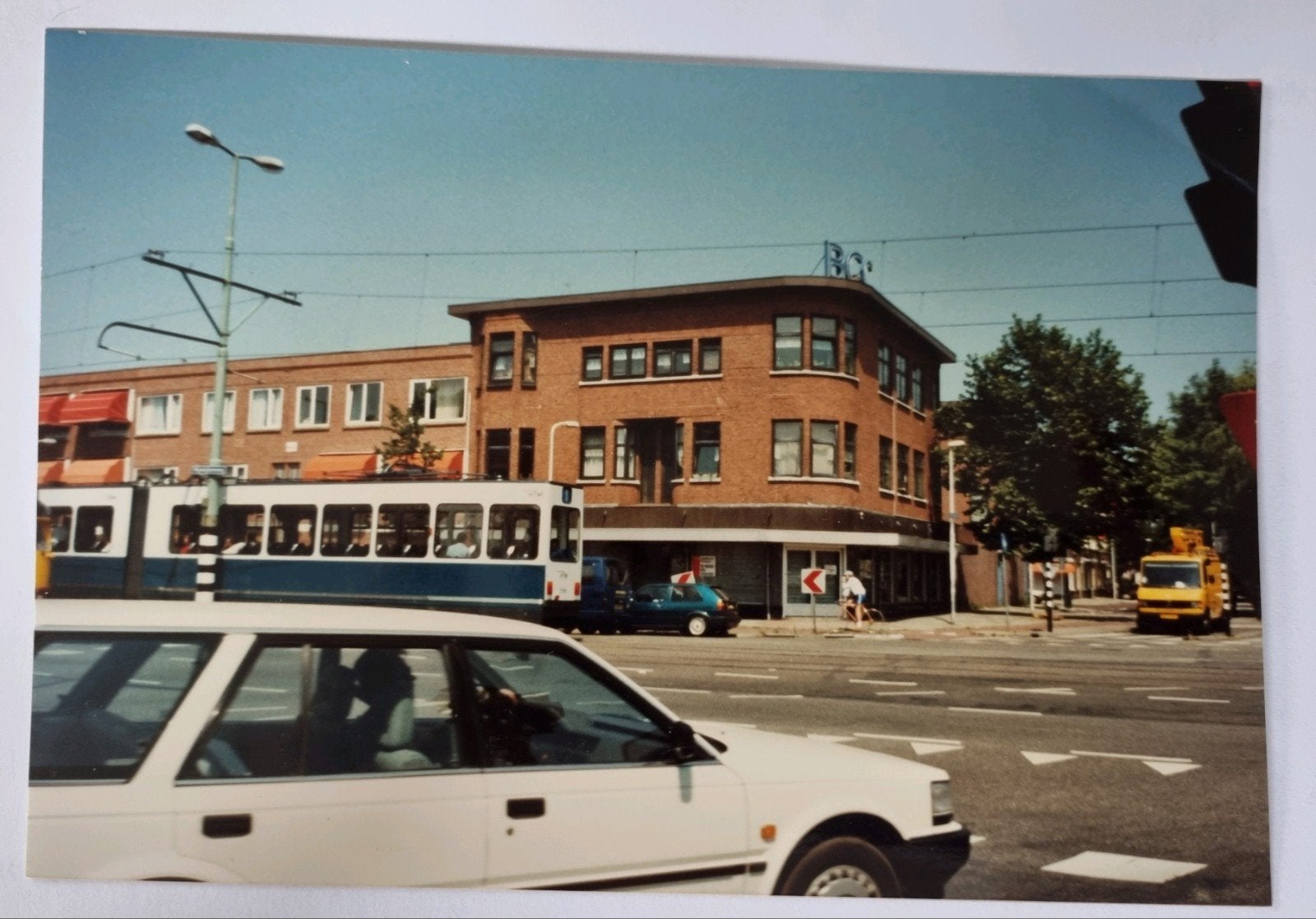 A90)Den Haag/Rijswijk: Haagweg/Rijswijkseweg met Tram, Verzamelen, Ophalen of Verzenden, 1980 tot heden