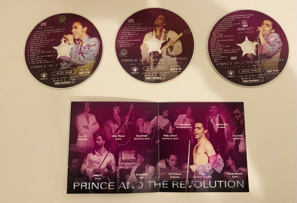 PRINCE First Av.1986 PARADE WARM UP 2CD +DVD, Live-album, Verzenden, Pop, Nieuw in verpakking