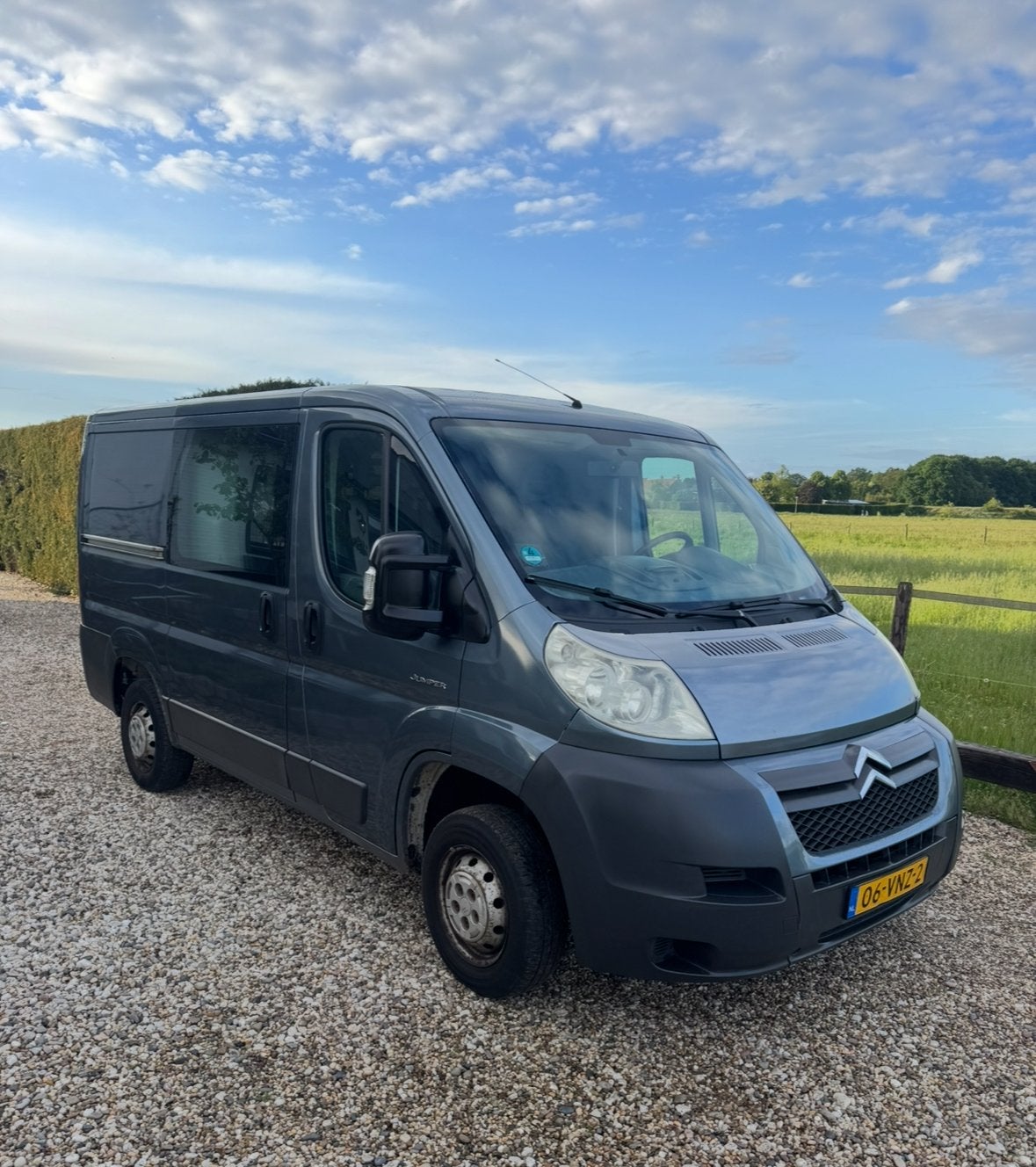 Citroën Jumper 2.2 HDI 30L1H1 100 2008 Grijs, Voorwielaandrijving, 4 cilinders, Origineel Nederlands, Grijs