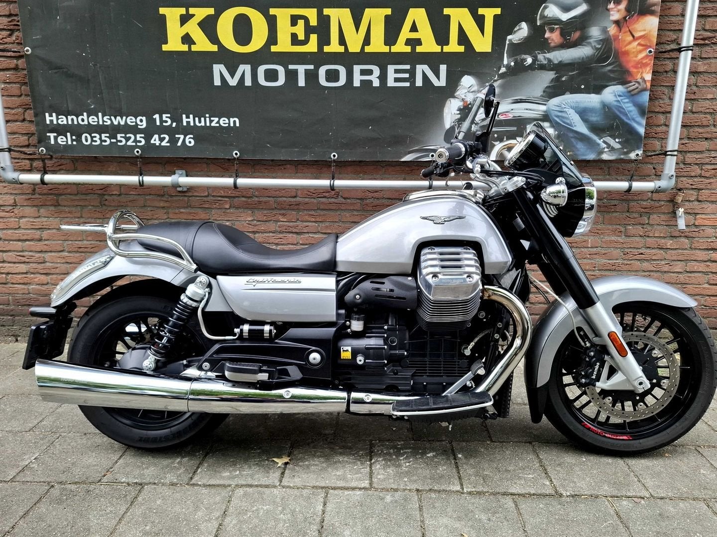 *VERKOCHT* MOTO GUZZI CALIFORNIA 1400 Custom ABS (bj 2014), 2 cilinders, Motorrijbewijs A, Bedrijf, Onbekend