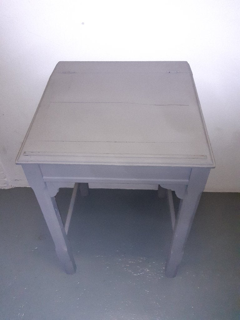 Brocante tafeltje grijs brocante landelijk bureau, Ophalen