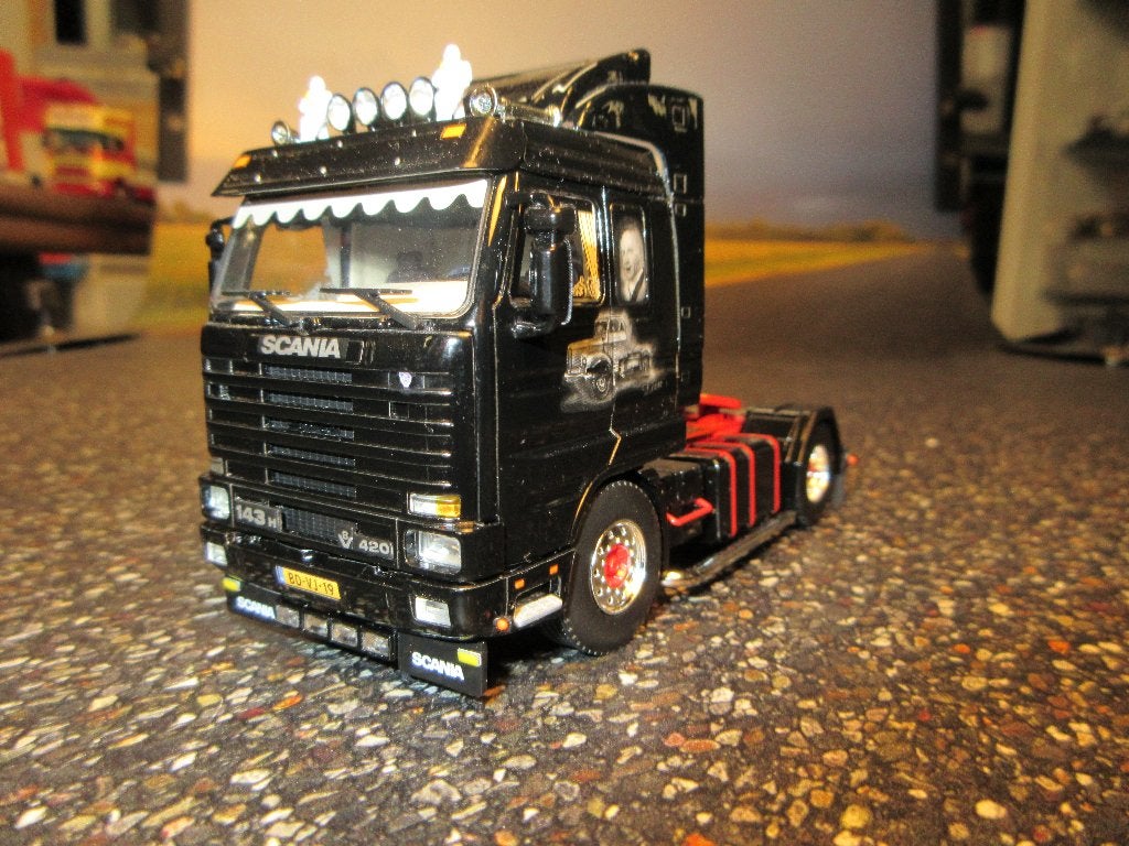 WSI Scania 143 LIMI Trans, Hobby en Vrije tijd, Modelauto's | 1:50, Nieuw, Bus of Vrachtwagen, Wsi, Ophalen of Verzenden