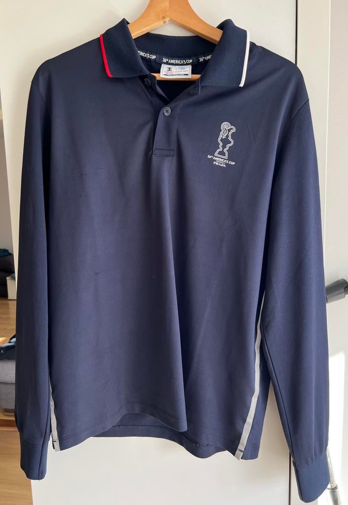 Maat M Prada trui marine blauw, Ophalen of Verzenden, Zo goed als nieuw, Maat 48/50 (M), Blauw