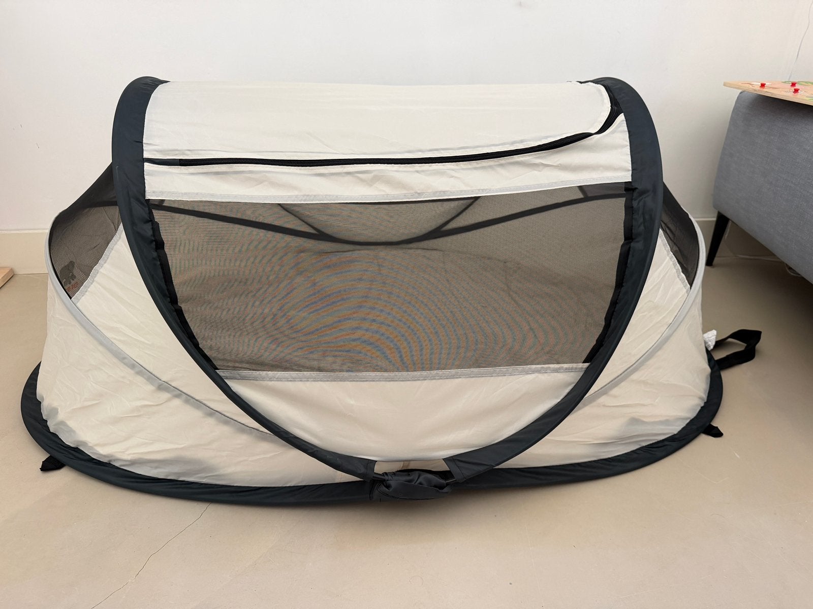 Deryan babytent zo goed als nieuw!, 30 cm of meer, Wit, Zo goed als nieuw, 35 tot 55 cm