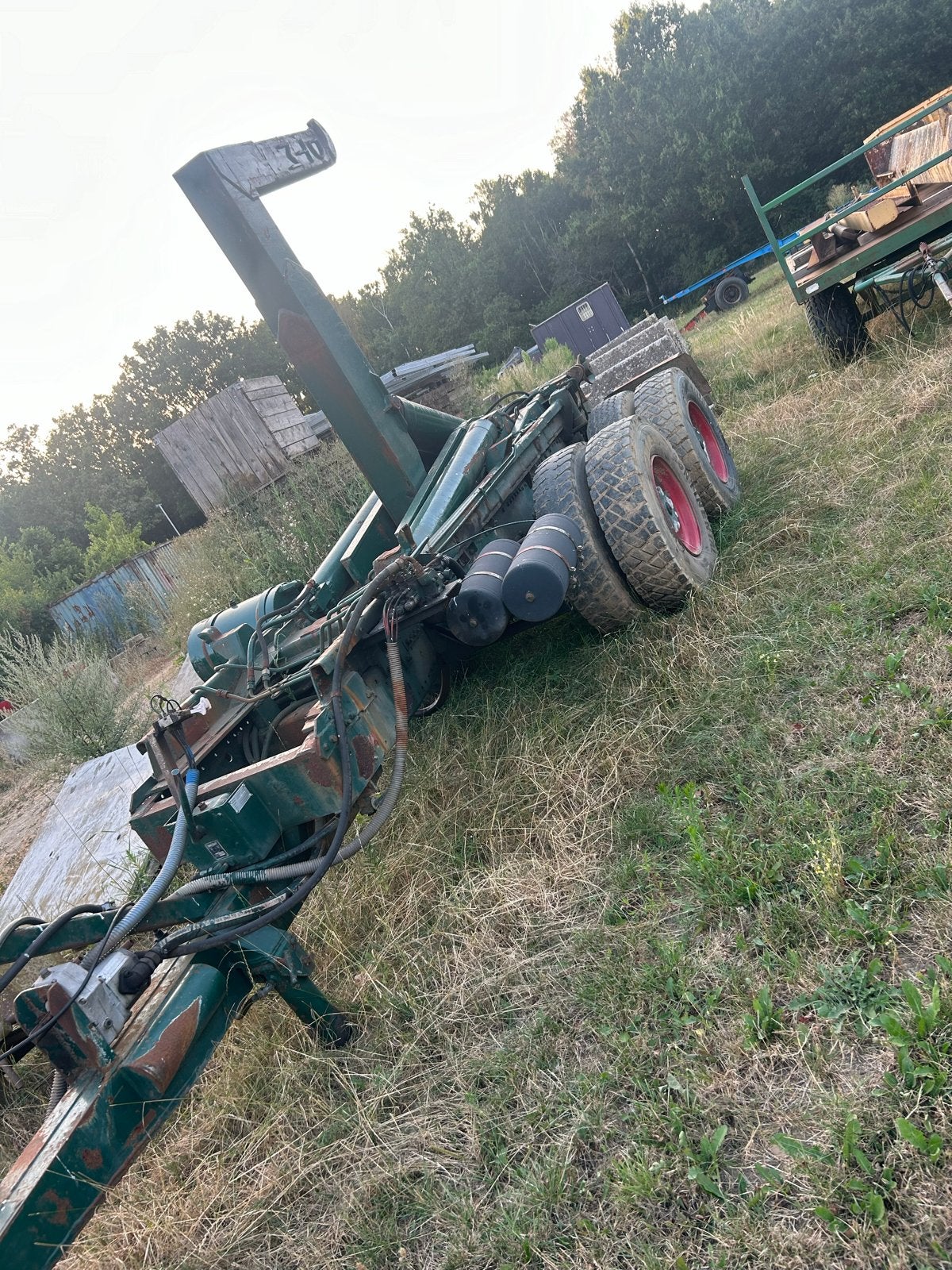 Haakarm 25 ton, Ophalen, Akkerbouw, Transport