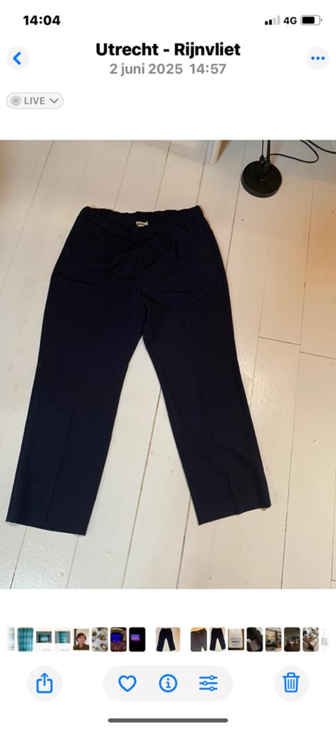 Zenggi blauwe zomerbroek xl, Kleding | Dames, Broeken en Pantalons, Blauw, Maat 46/48 (XL) of groter, Ophalen of Verzenden, Zo goed als nieuw
