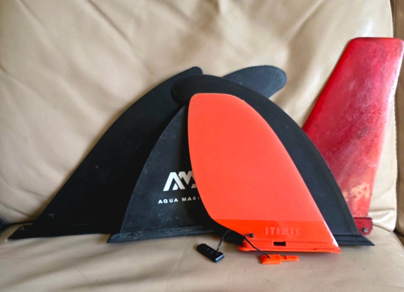 SUP vinnen set - Aqua Marina, ITIWIT, universeel (5 stuks), Ophalen of Verzenden, SUP-peddels