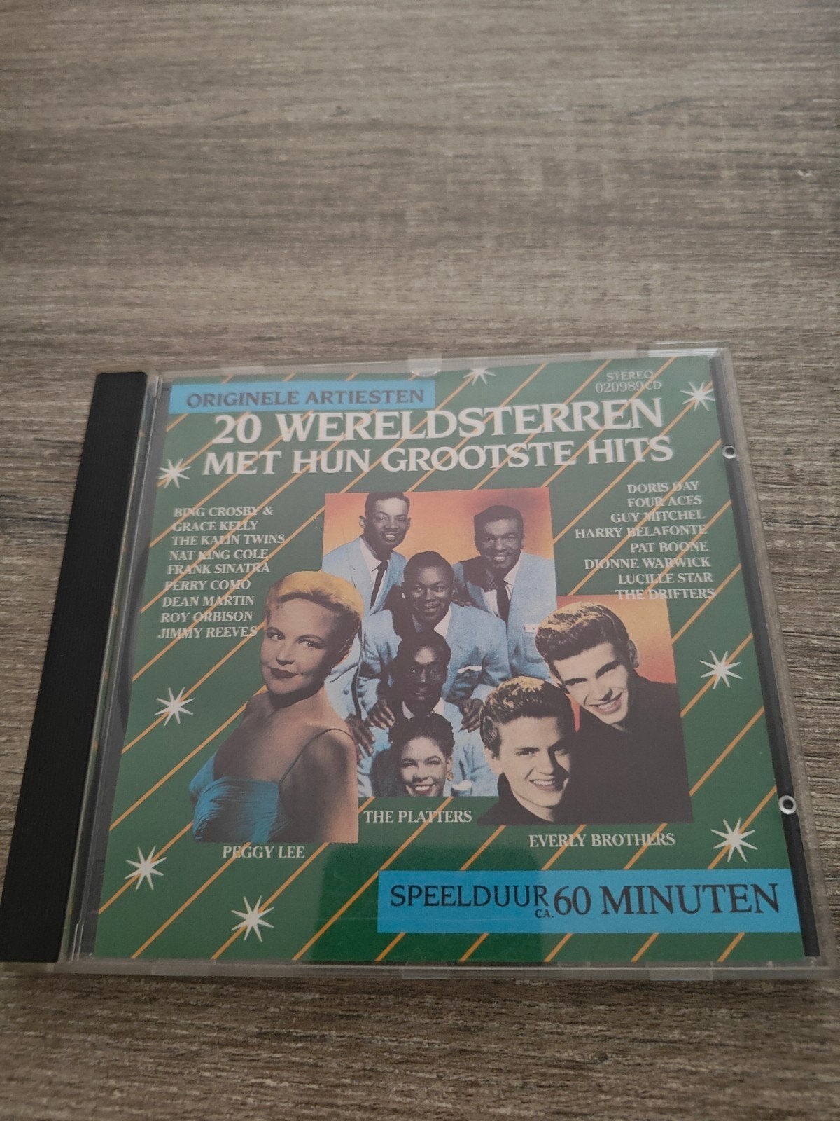20 Wereldsterren Met Hun Grootste Hits CD, Ophalen of Verzenden, Gebruikt, Verzamelalbum, Inclusief doosje