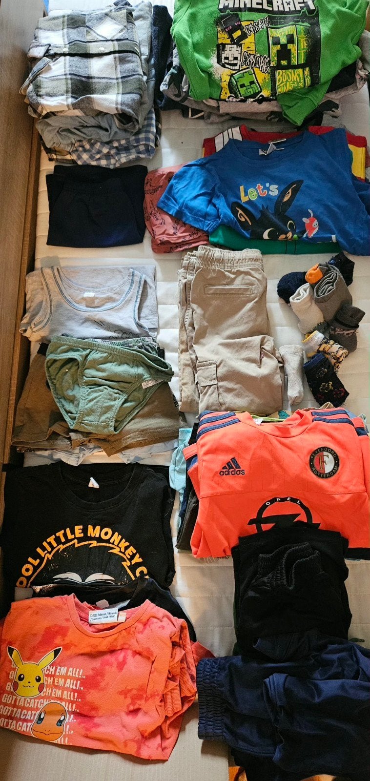 Kledingpakket Jongen Maat 110/116, Ophalen, Gebruikt, Jongen, Setje