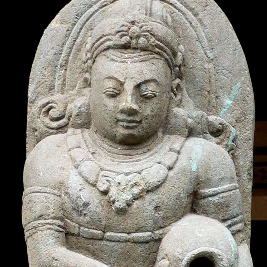 Stenen beeld HINDOE GODIN BF5 Hindu shiva Tara Buddha kunst, Ophalen of Verzenden