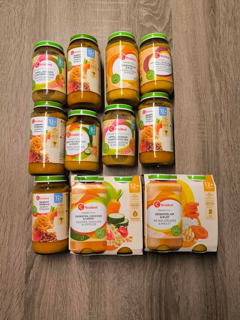 Kruidvat baby voeding potjes, meerdere potjes, Diversen, Ophalen
