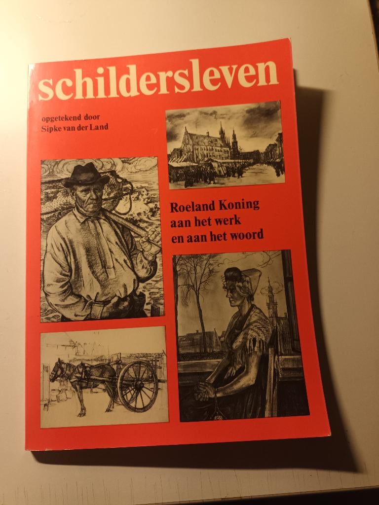 Roeland Koning 3- luik!!, Ophalen of Verzenden, Gelezen, Schilder- en Tekenkunst, Roeland Koning
