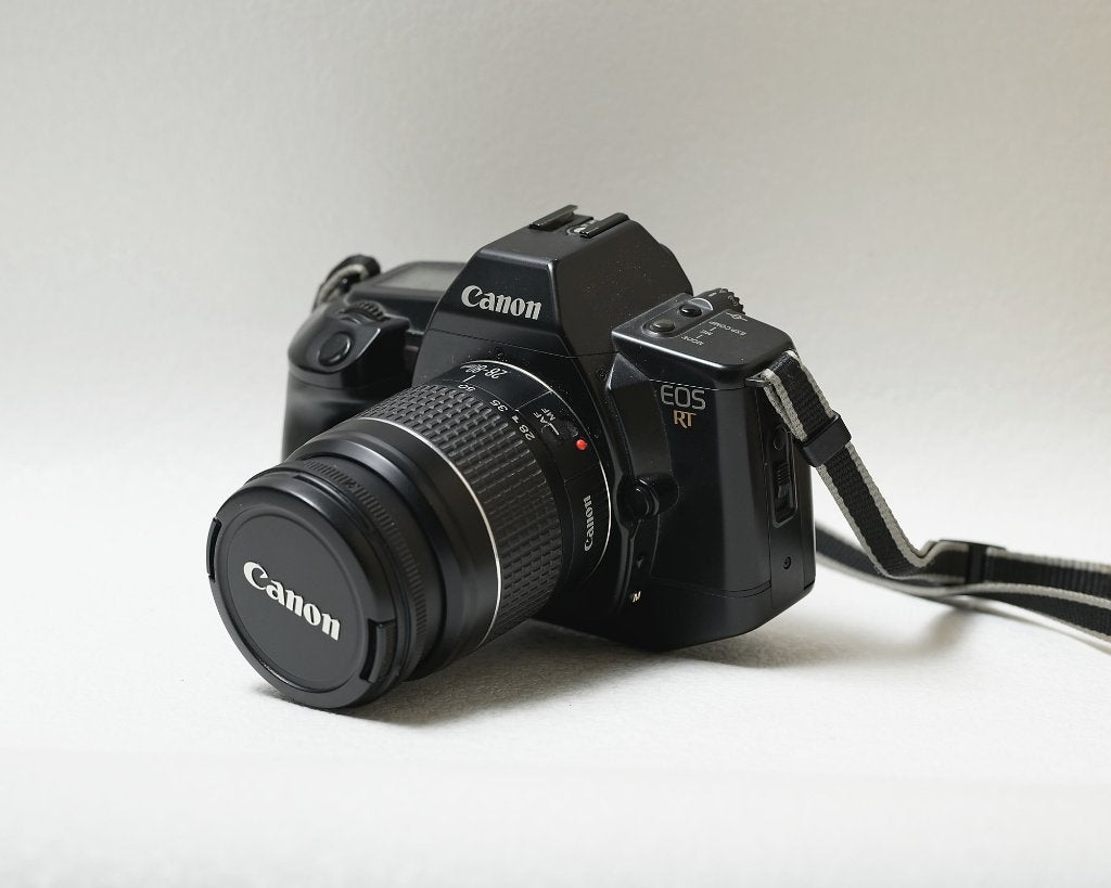 Canon EOS RT Spiegelreflexcamera met 28-80mm lens, Ophalen of Verzenden, Gebruikt, Spiegelreflex, Canon