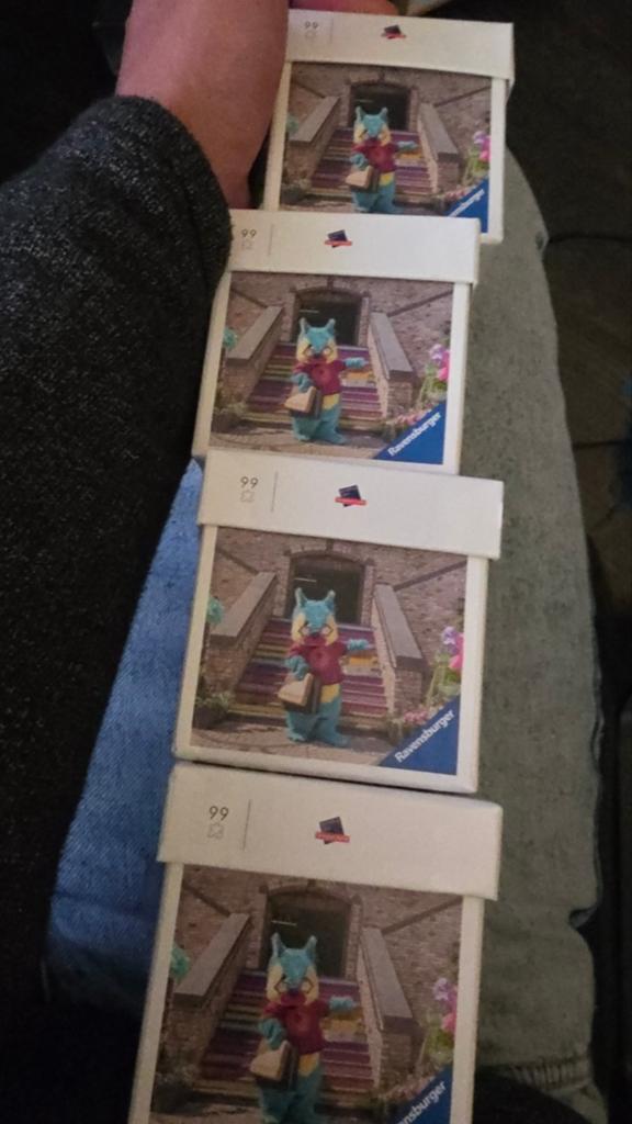 Ravensburger Rosie rosada limited edition roosendaal puzzel, Ophalen of Verzenden, 500 t/m 1500 stukjes, Zo goed als nieuw