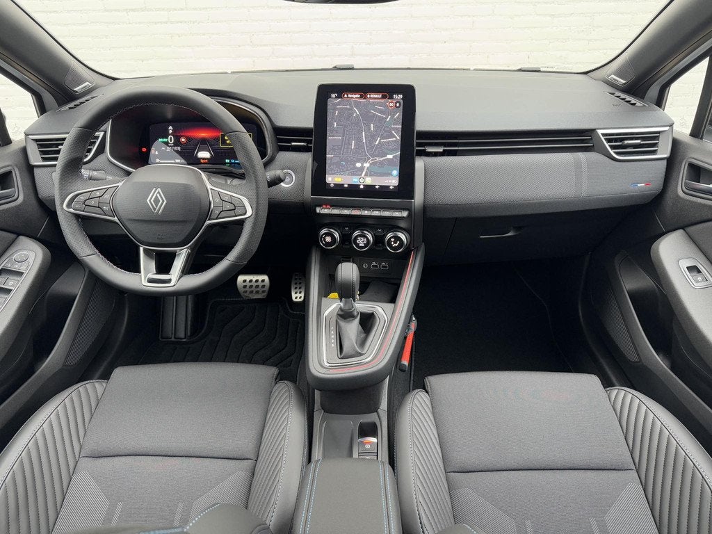 Renault Clio 1.6 E-Tech Full Hybrid 145 esprit Alpine / Pack, Auto's, Renault, Euro 6, Leder en Stof, Origineel Nederlands, Bedrijf