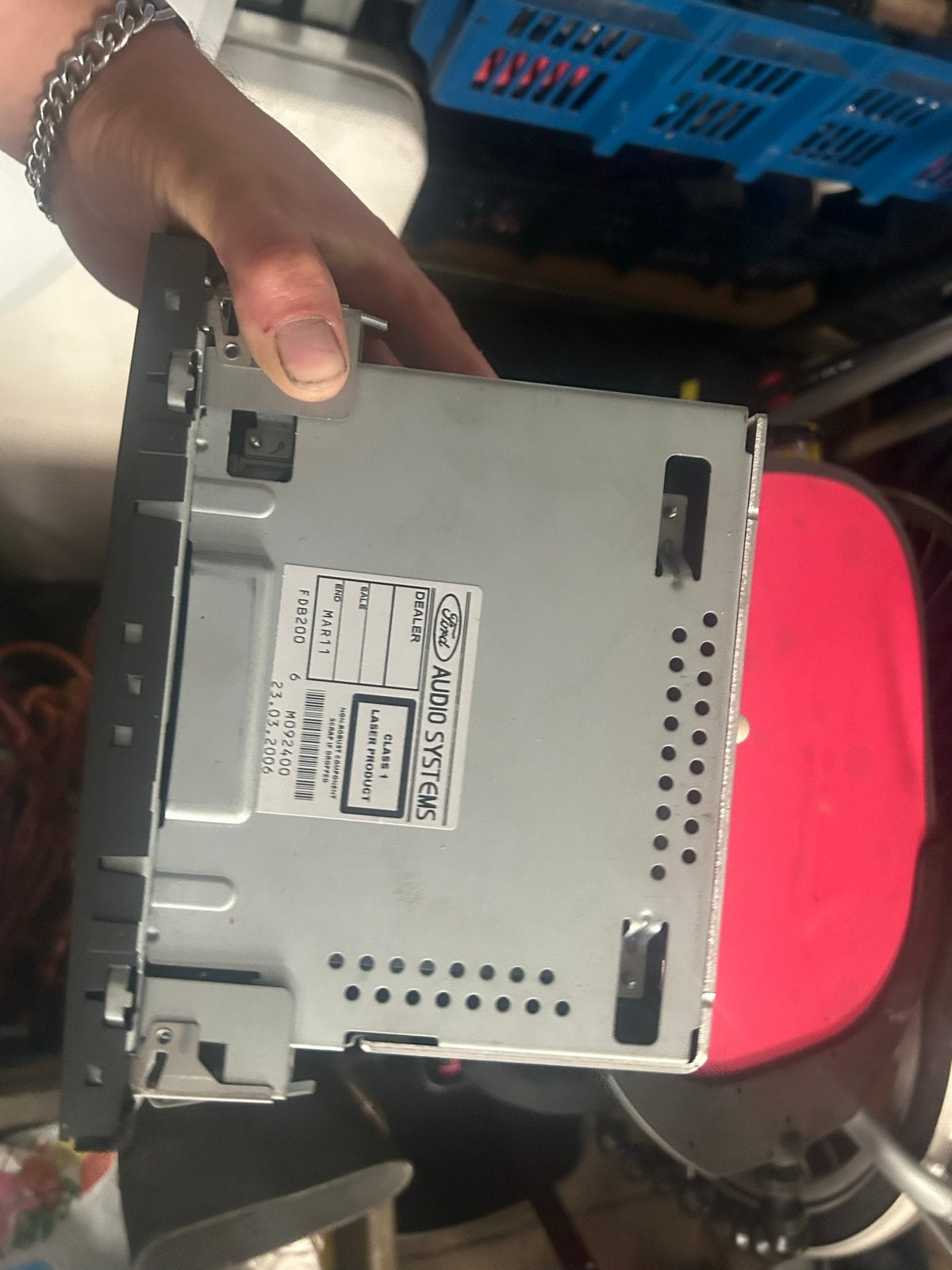 Originele Ford Focus 2006 Radio 6000 CD, Auto diversen, Autoradio's, Ophalen, Gebruikt