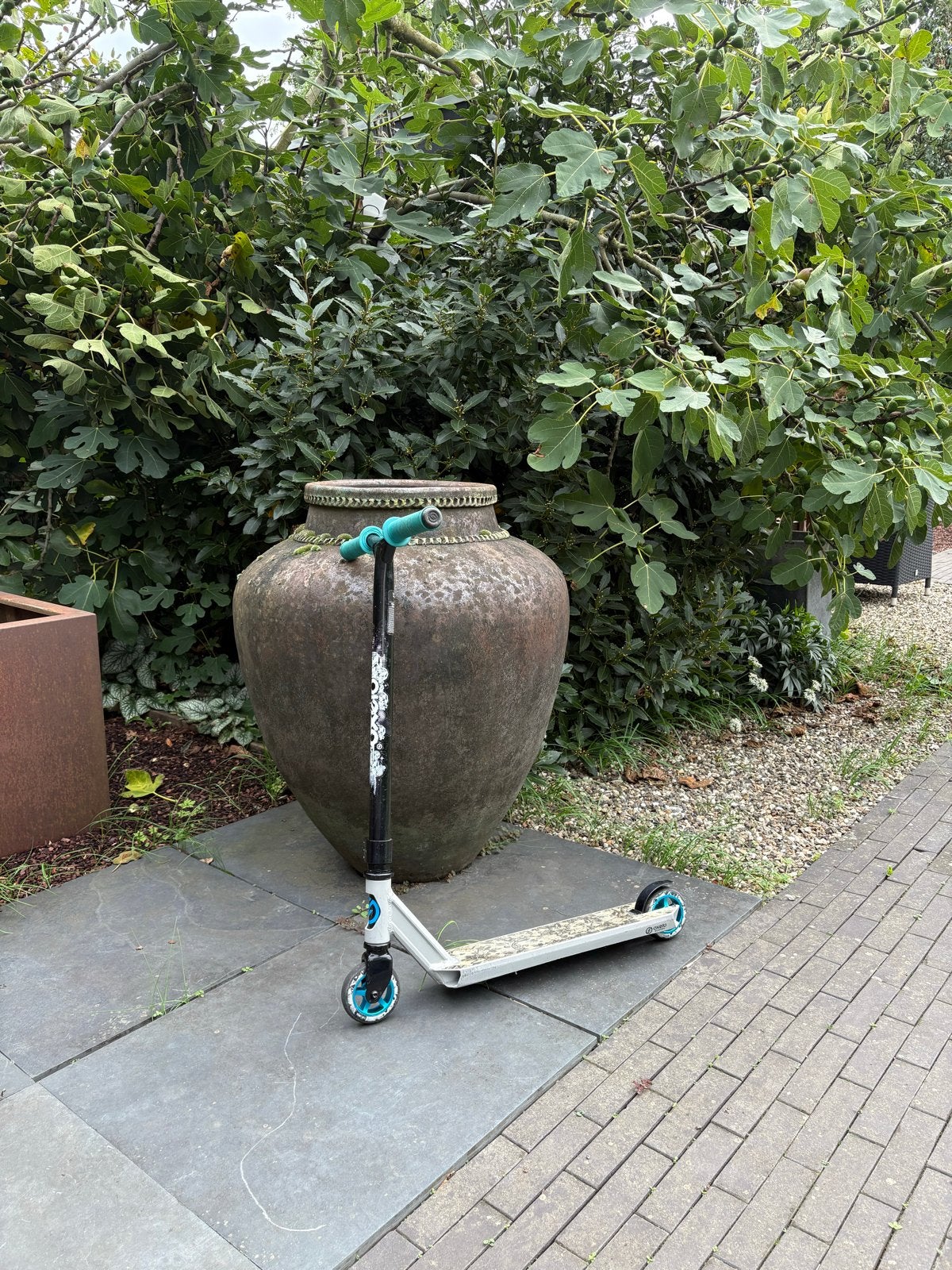 Oxelo Freestyle MF 1.8 Grey Stuntstep, Fietsen en Brommers, Ophalen, Gebruikt, Gewone step