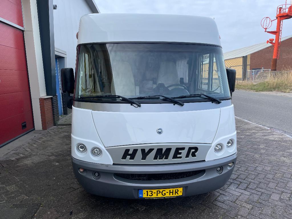 Hymer B644 camper, Caravans en Kamperen, Campers, Integraal, Ringverwarming, Fiat, Particulier