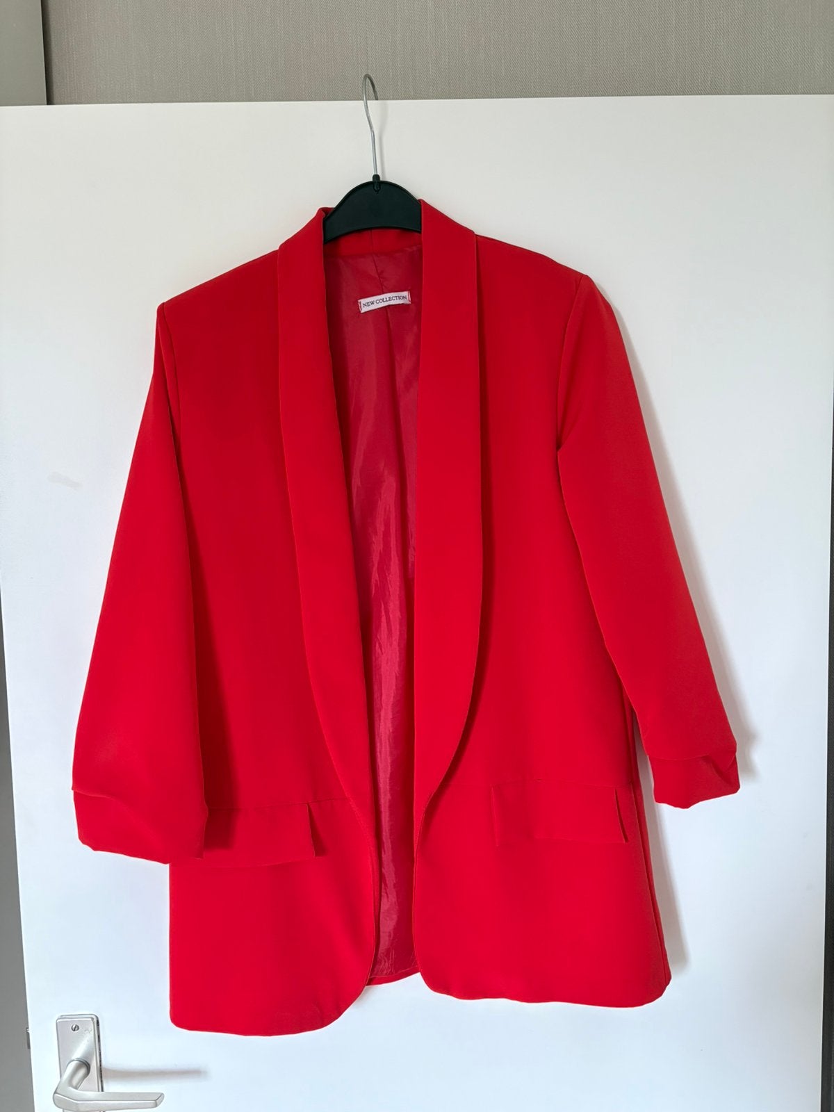 Rode blazer z.g.a.n. maat S/M, Ophalen of Verzenden, Zo goed als nieuw, Maat 38/40 (M), Rood