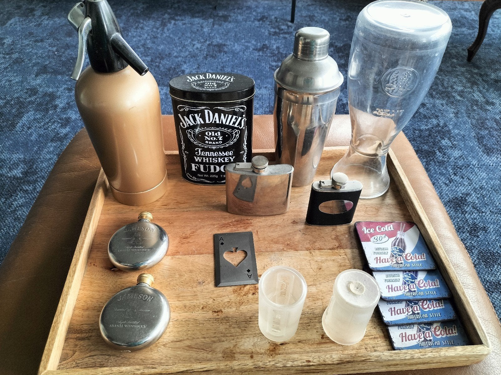 Bar spullen, Verzenden, Gebruikt