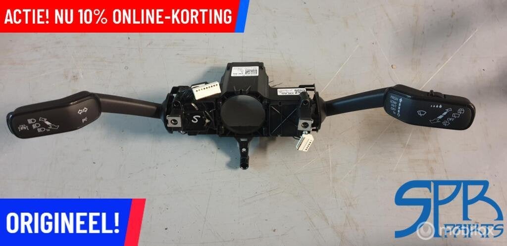 Stuurkolomschakelaar 5Q0953502AJ LANE ASSIST ACC, Gebruikt, Volkswagen, Ophalen of Verzenden, Volkswagen