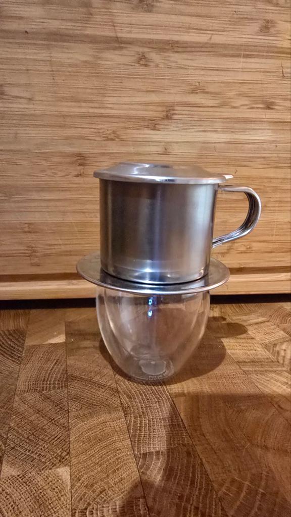 Vietnamese RVS Coffee Drip / Phin Filters –duurzaam genieten, Overige modellen, Gemalen koffie, Ophalen of Verzenden, Zo goed als nieuw