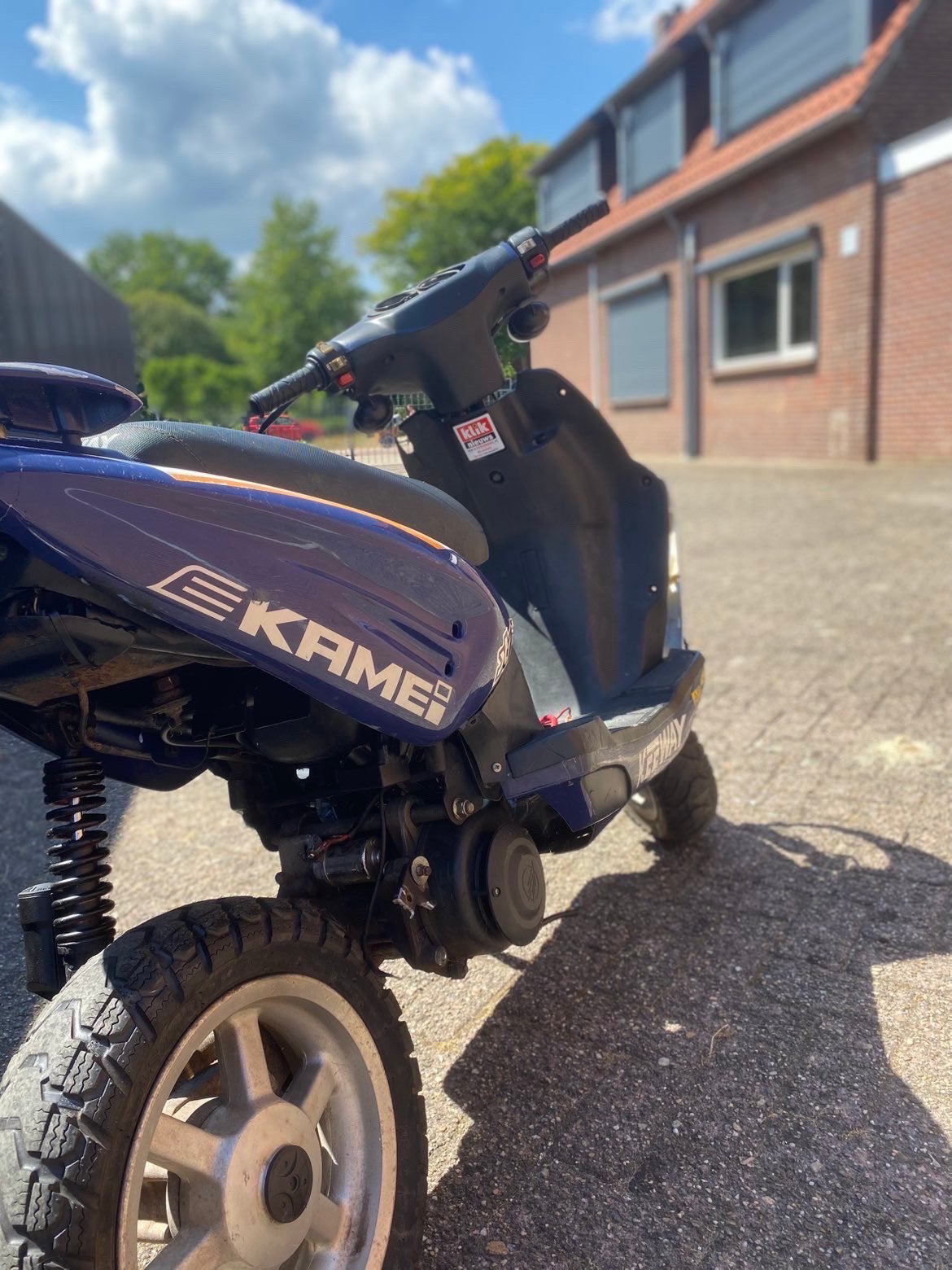 Keeway ry8 scooter met onderdelen, Fietsen en Brommers, Scooters | Overige merken, Ophalen, Gebruikt, Benzine