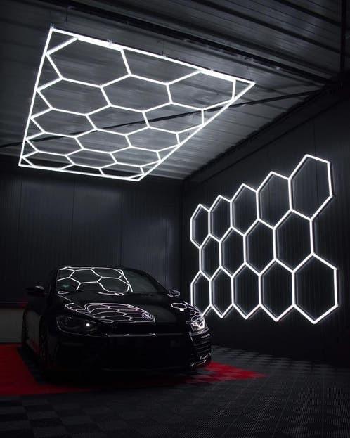 Hexagon honinggraat led verlichting nieuw in doos ‼️, Huis en Inrichting, Ophalen, Kunststof, Nieuw, Ledverlichting