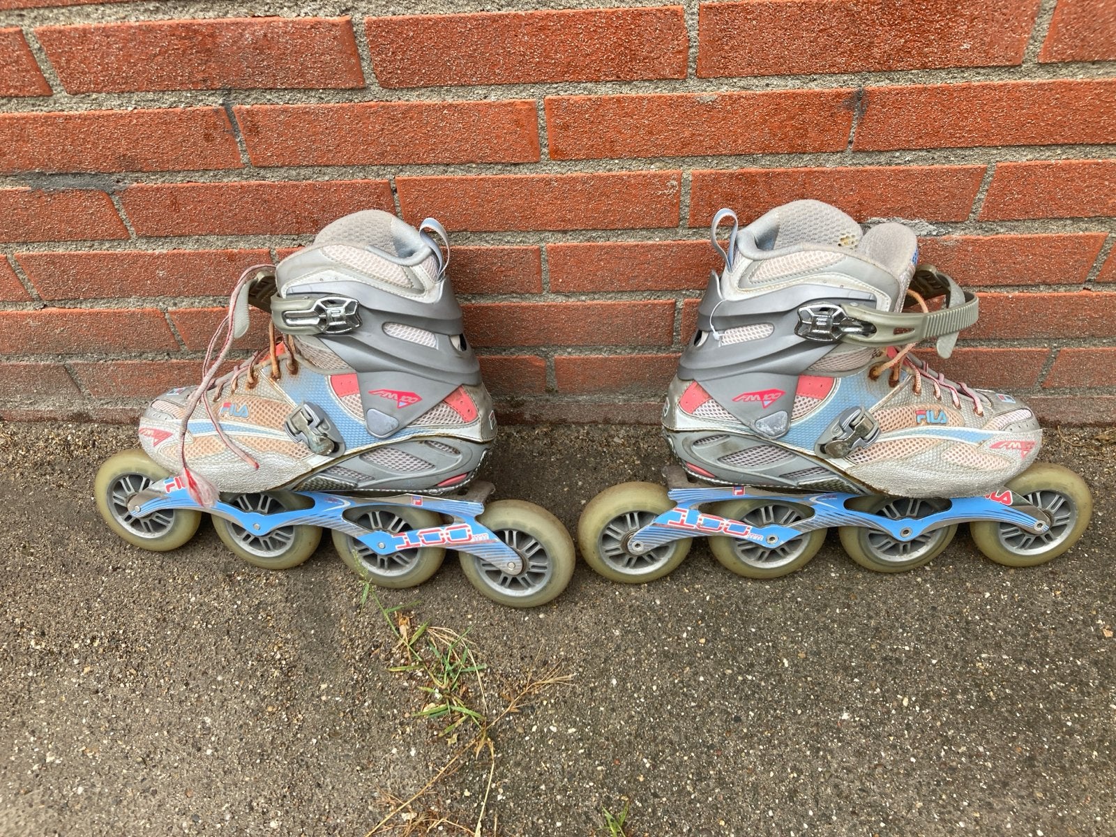 Fila skeelers maat 41, Ophalen, Gebruikt, Inline skates 4 wielen