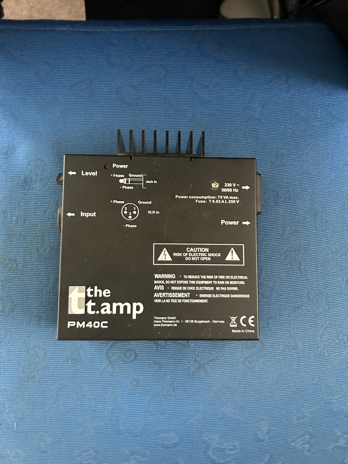 The t.amp PM40C Versterker Module - 50W/4 Ohm, Ophalen of Verzenden, Gebruikt, Minder dan 50 watt