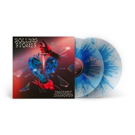 The Rolling Stones - Hackney Diamonds(Clear & Blue Splatter), LP, Import, Nieuw in verpakking, Verzenden