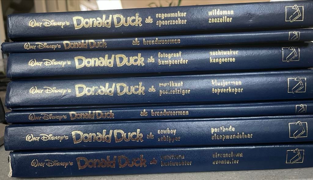 Donald Duck verzamelalbums, Boeken, Stripboeken, Meerdere stripboeken, Ophalen of Verzenden, Gelezen