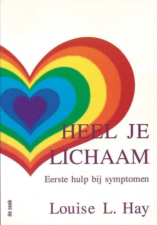 Louise Hay Heel je lichaam Eerste hulp bij symptomen, Boeken, Ophalen of Verzenden, Nieuw, Overige onderwerpen, Instructieboek
